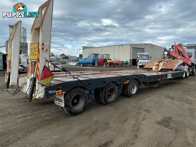 1995 Drake 3x4 Widener Triaxle Widening Low Loader Trailer