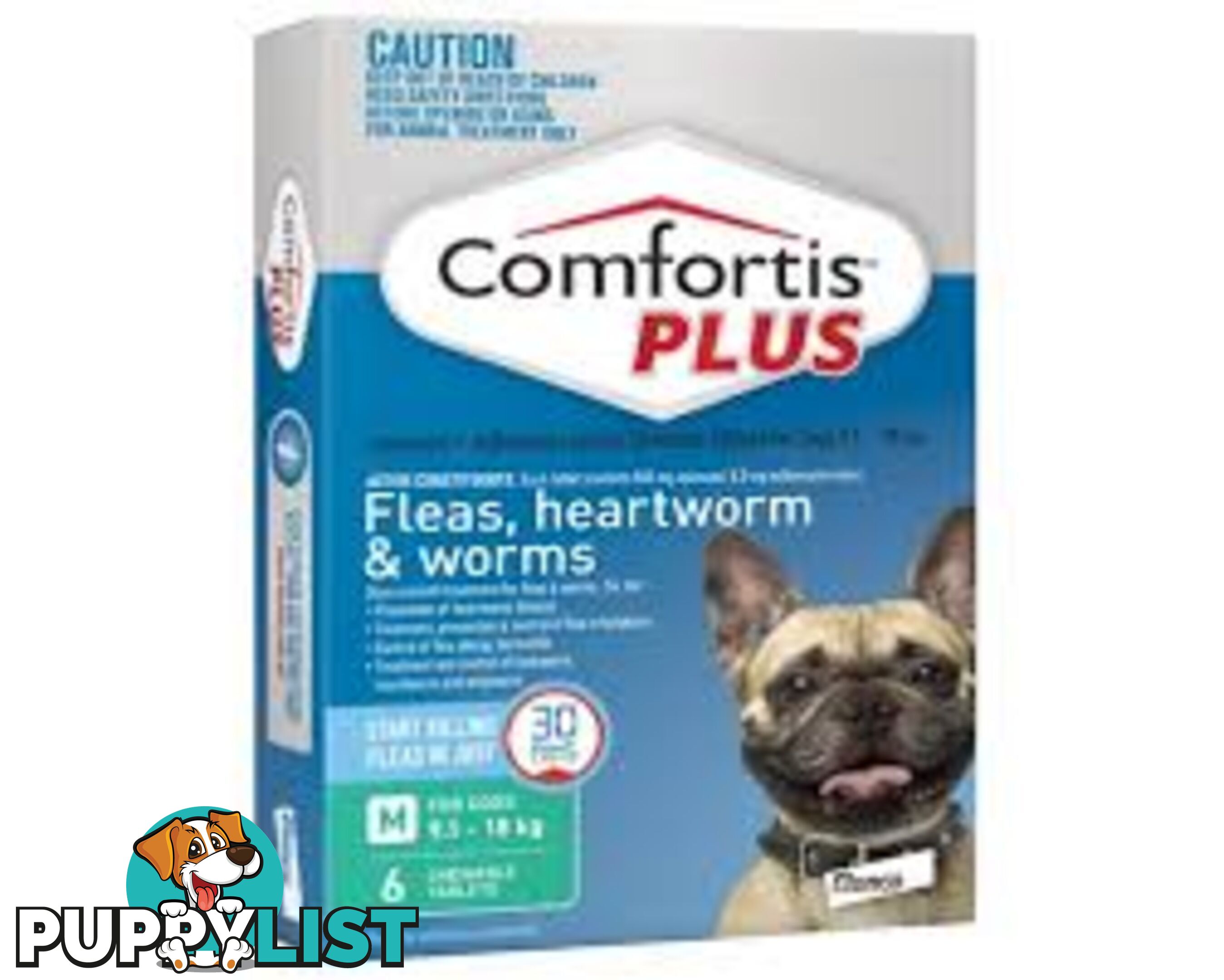 COMFORTIS PLUS - GREEN 6PK - 9.1-18KG