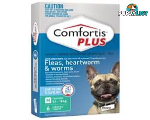 COMFORTIS PLUS - GREEN 6PK - 9.1-18KG