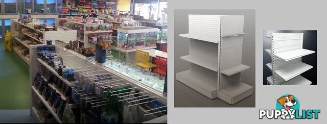 MAXe Adjustable Shelving. White. Neat. Practical.