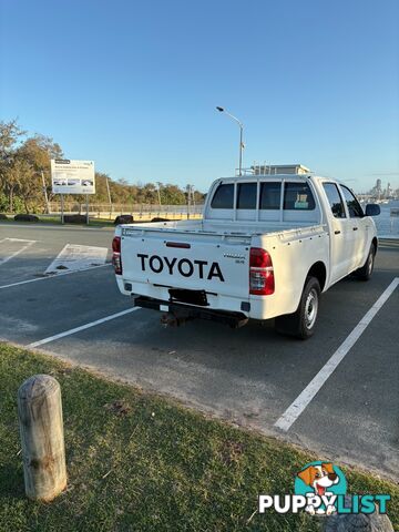 2011 Toyota Hilux GUN126R SR Ute Manual