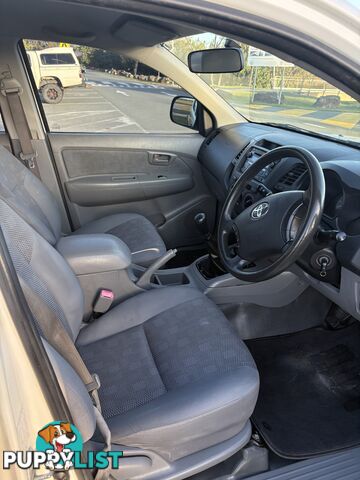 2011 Toyota Hilux GUN126R SR Ute Manual