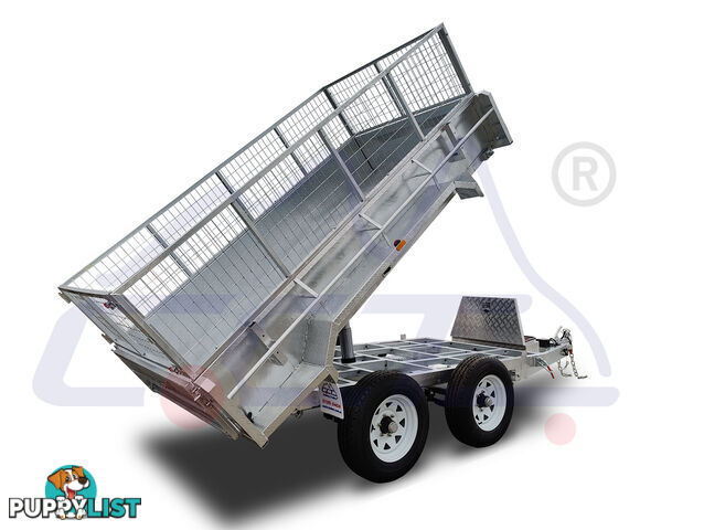 10x6 Hydraulic Tipper Trailer For Sale (3500KG ATM)