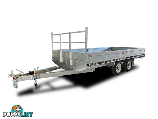 16x8 Flat Top Trailer For Sale (Flatdeck) ATM-3500KG WITH RAMPS