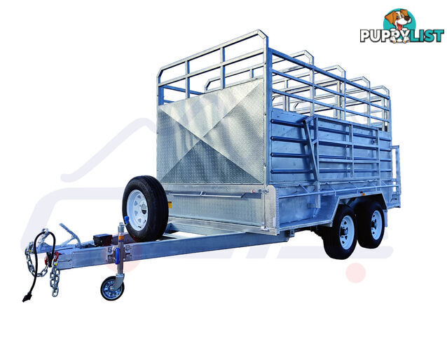 12x6 Livestock / Cattle Trailer for Sale ATM 3500KG with Side Rails & Ramps