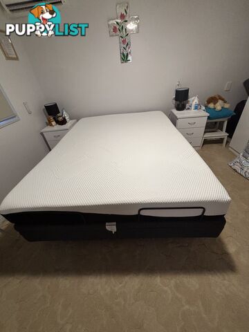 Queen size electric bed