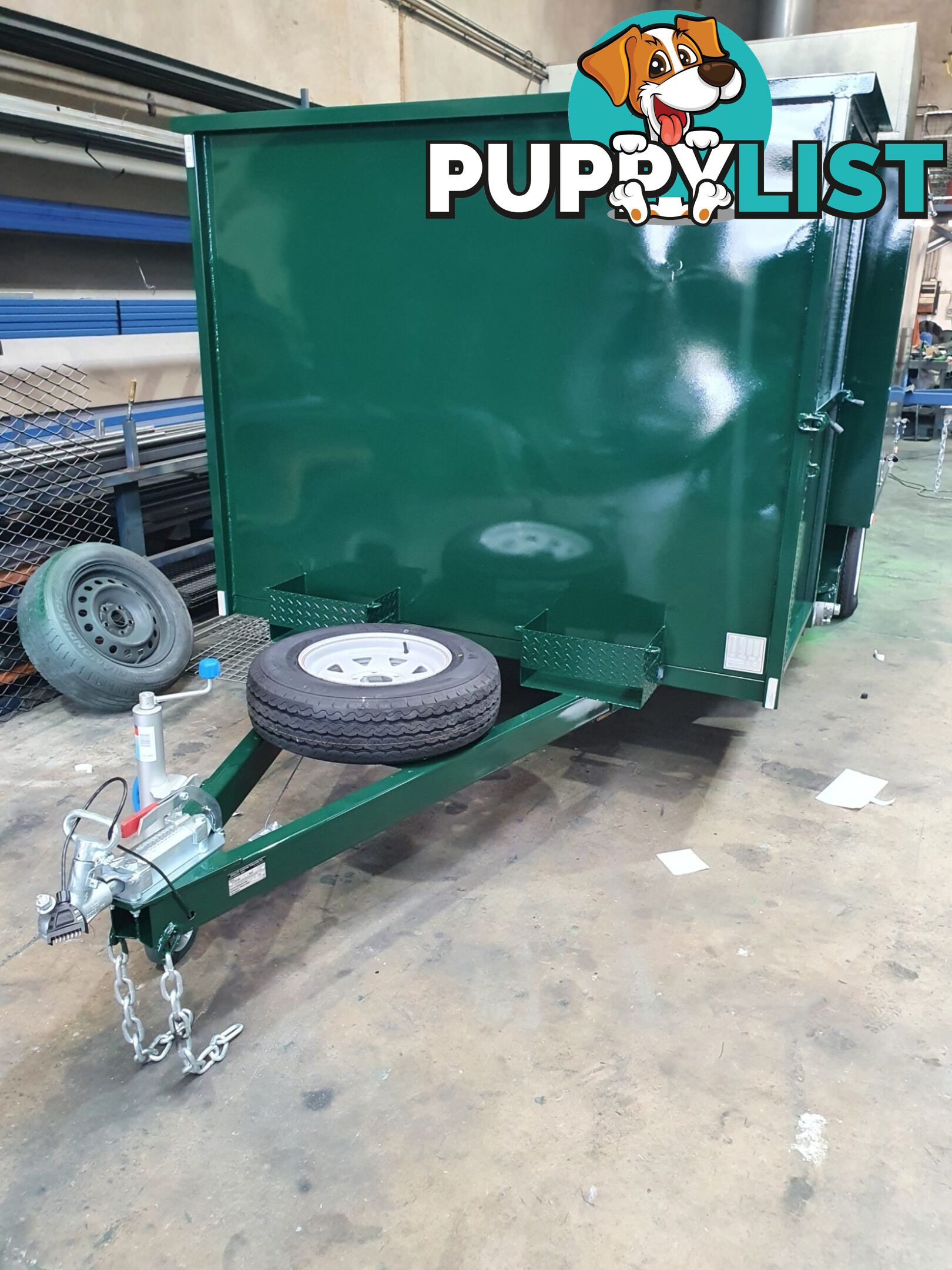 CUSTOM MOWER TRAILERS