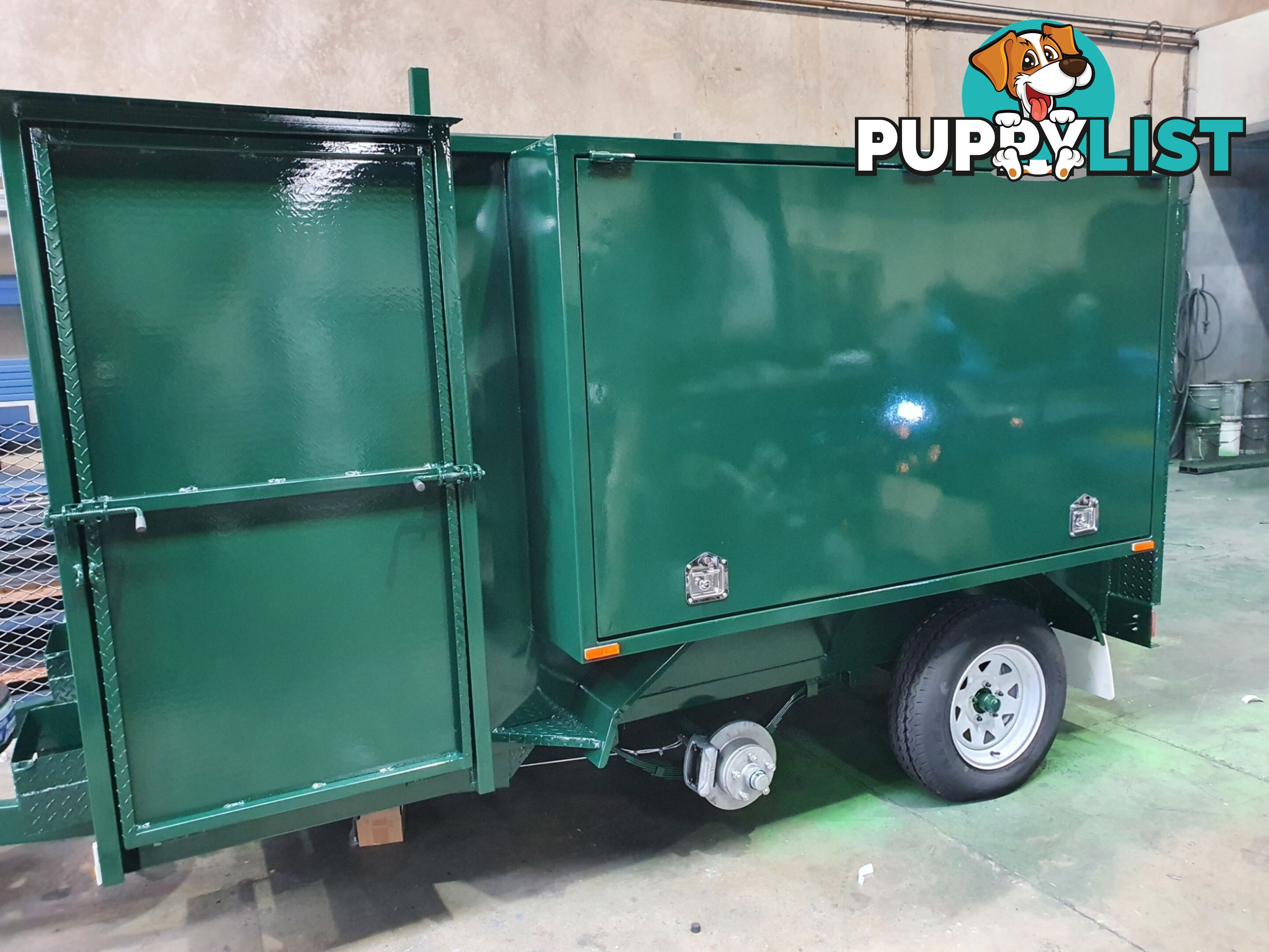 CUSTOM MOWER TRAILERS