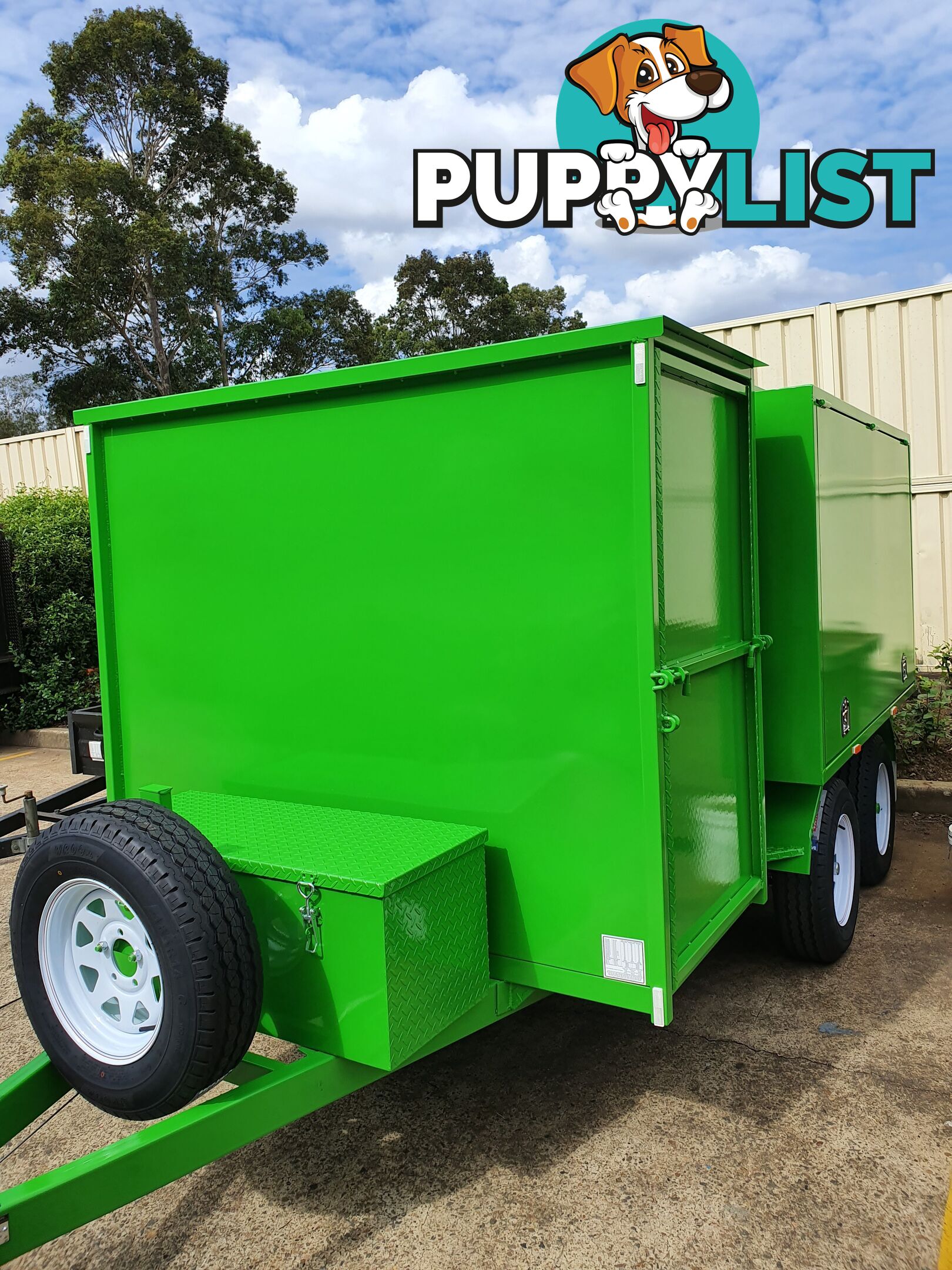 CUSTOM MOWER TRAILERS