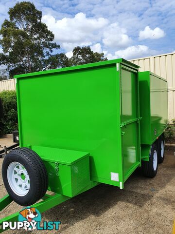 CUSTOM MOWER TRAILERS