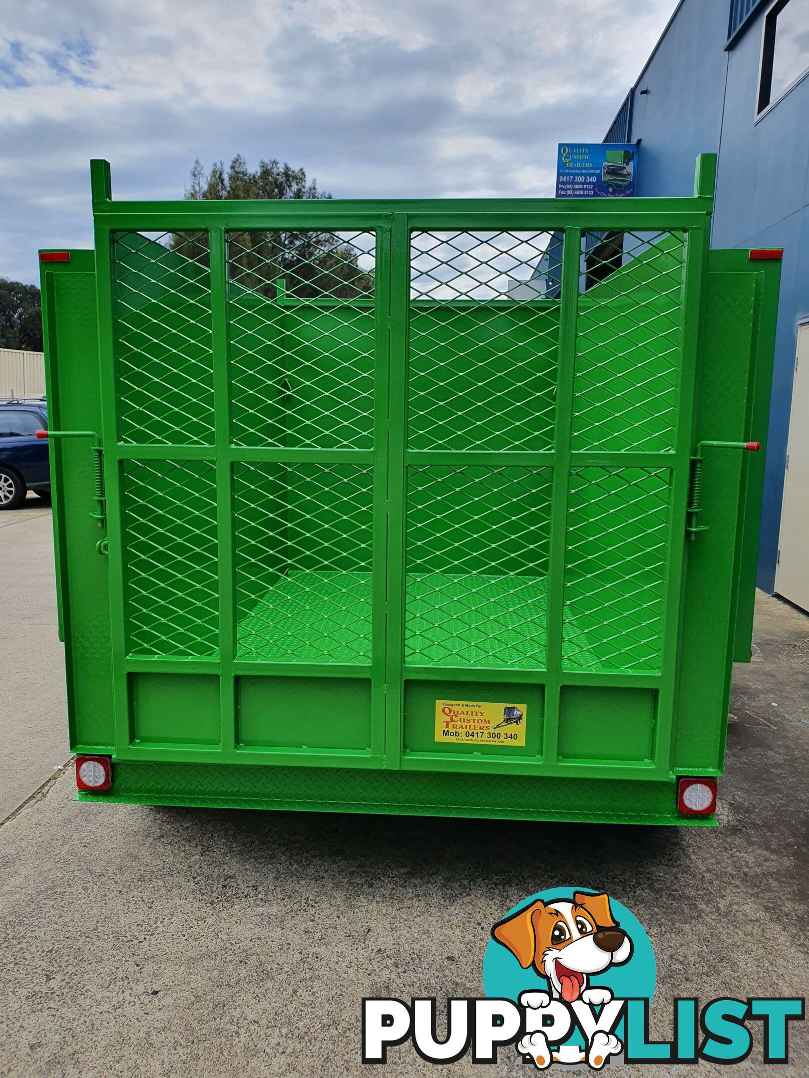 CUSTOM MOWER TRAILERS