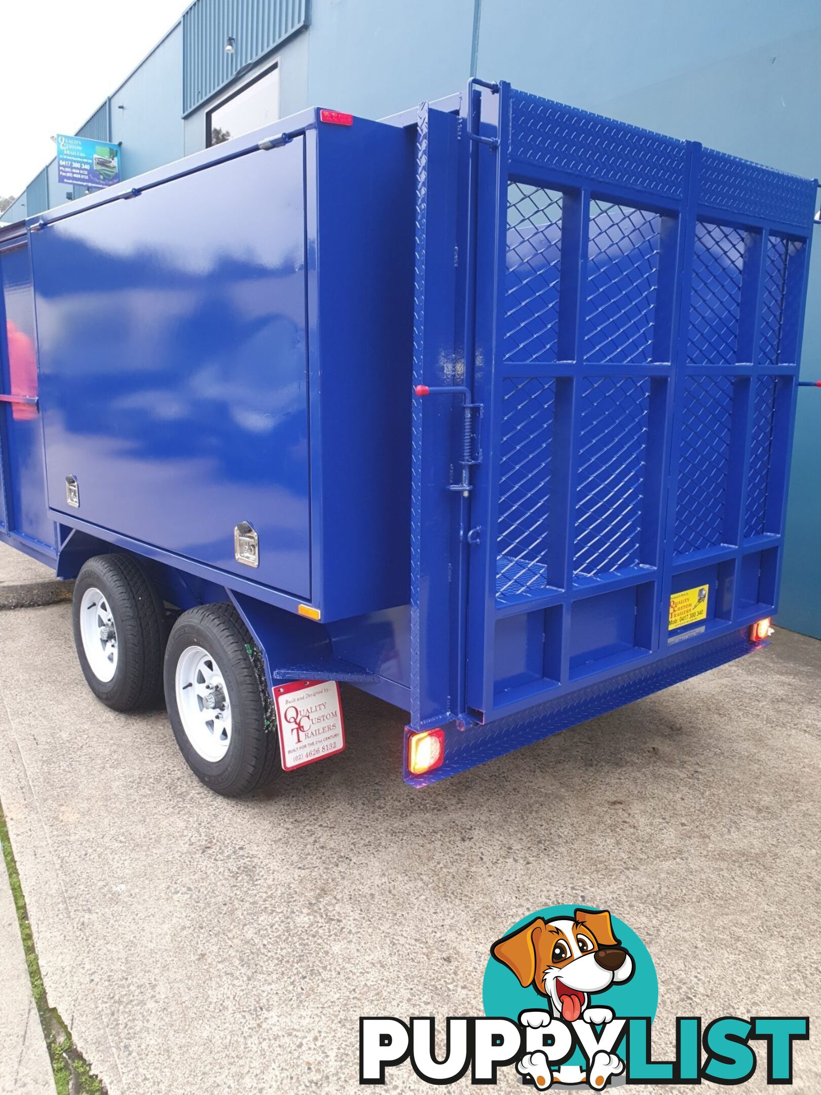 CUSTOM MOWER TRAILERS