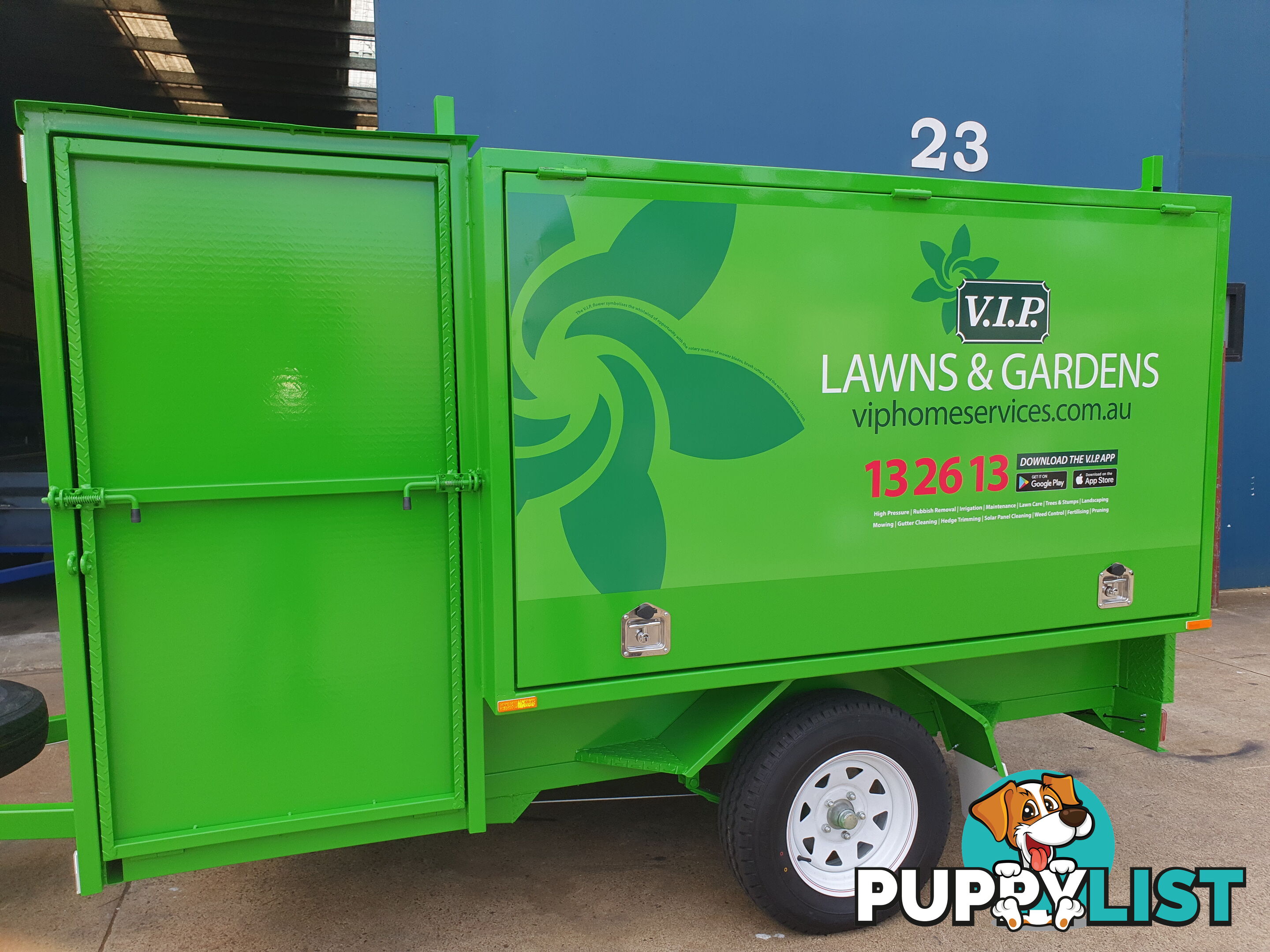 CUSTOM MOWER TRAILERS