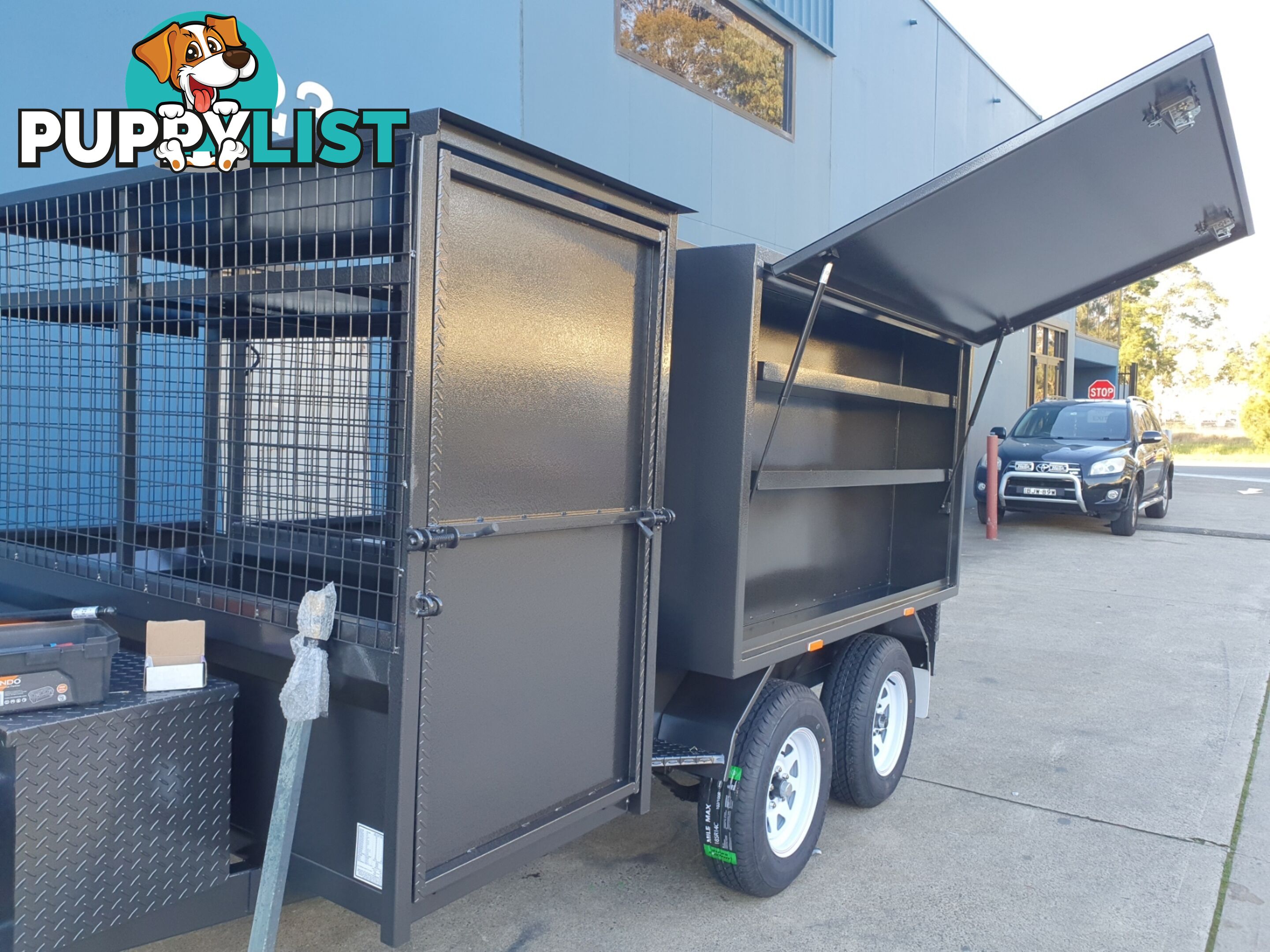 CUSTOM MOWER TRAILERS