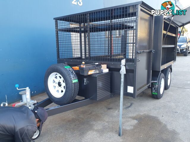 CUSTOM MOWER TRAILERS