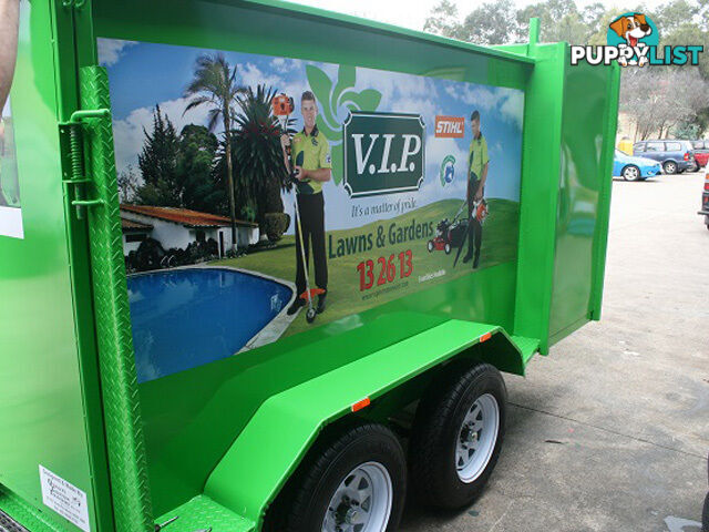 CUSTOM MOWER TRAILERS