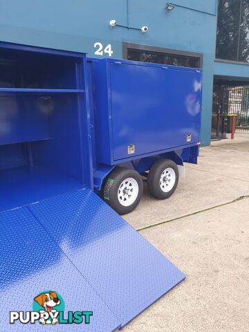 CUSTOM MOWER TRAILERS