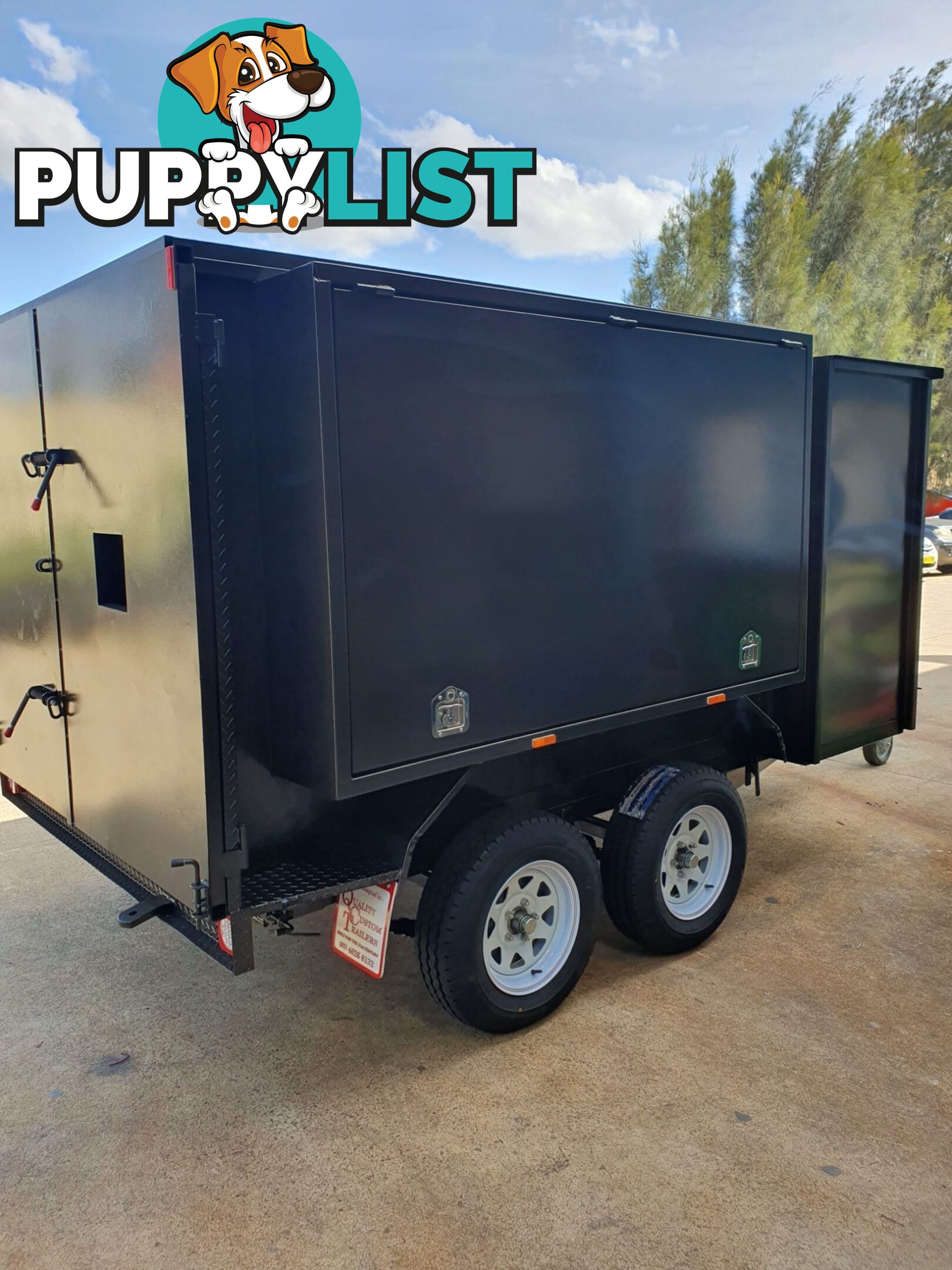 CUSTOM MOWER TRAILERS