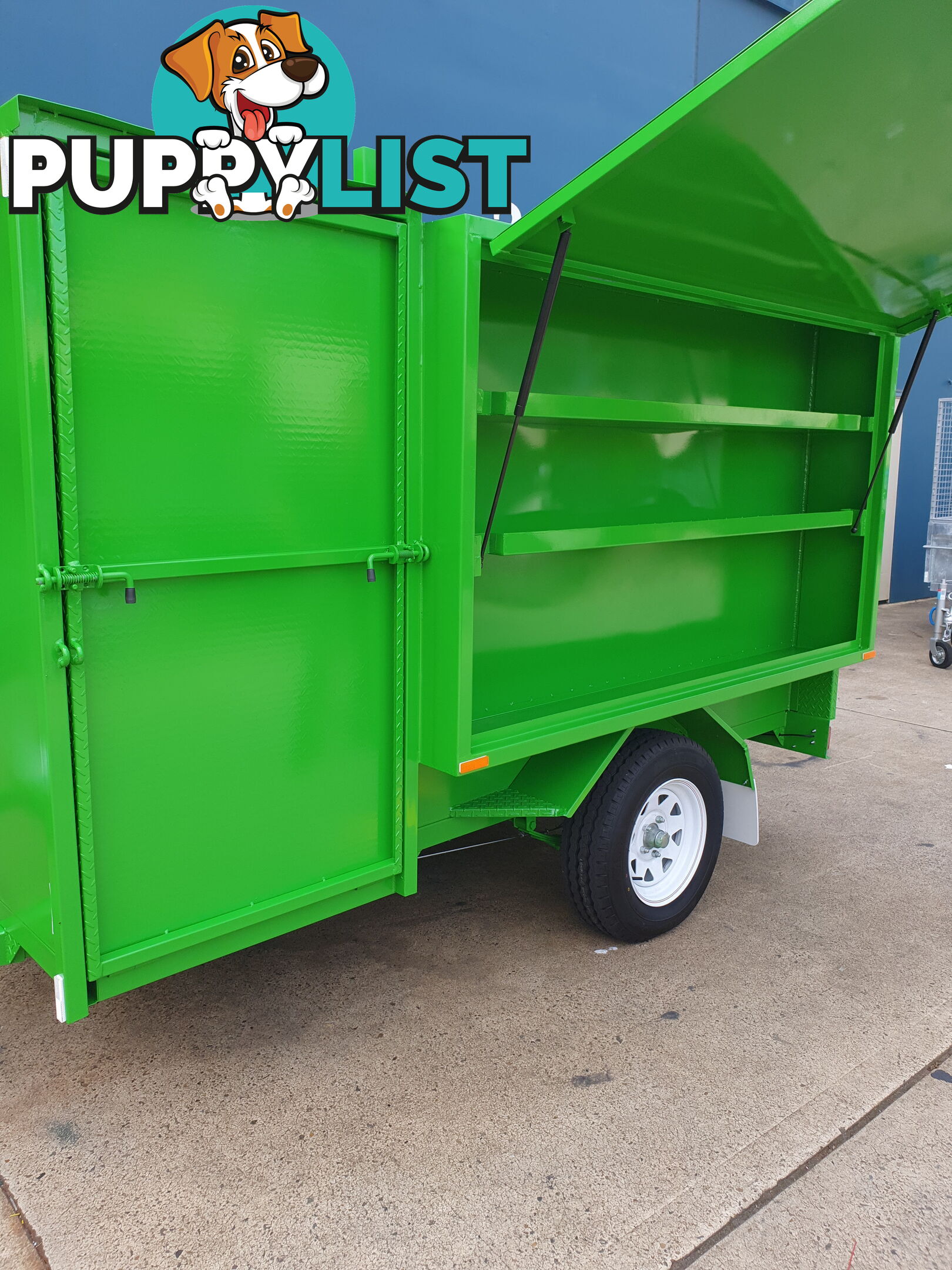 CUSTOM MOWER TRAILERS