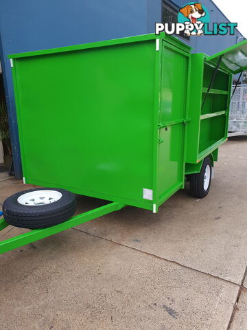 CUSTOM MOWER TRAILERS