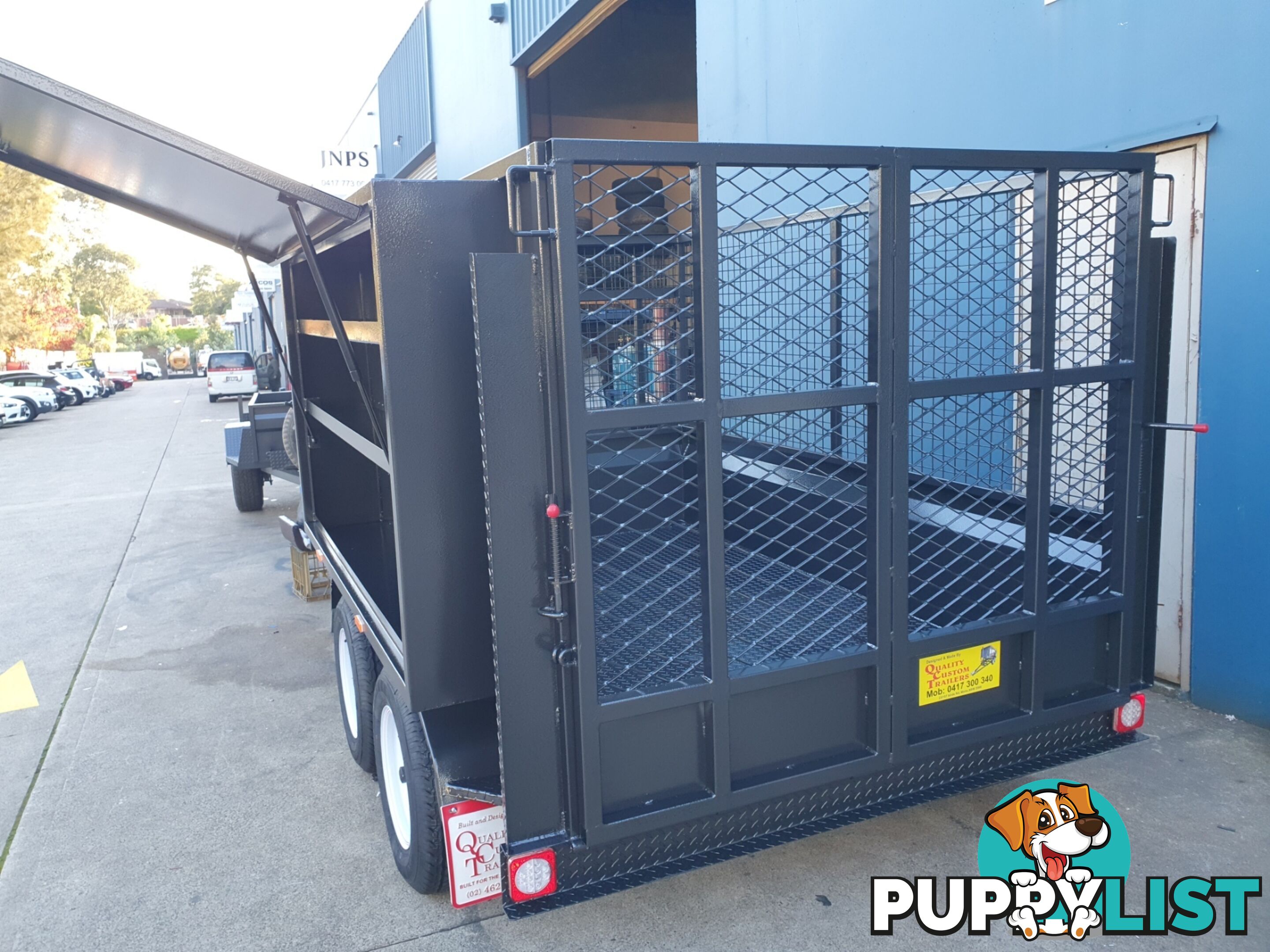 CUSTOM MOWER TRAILERS