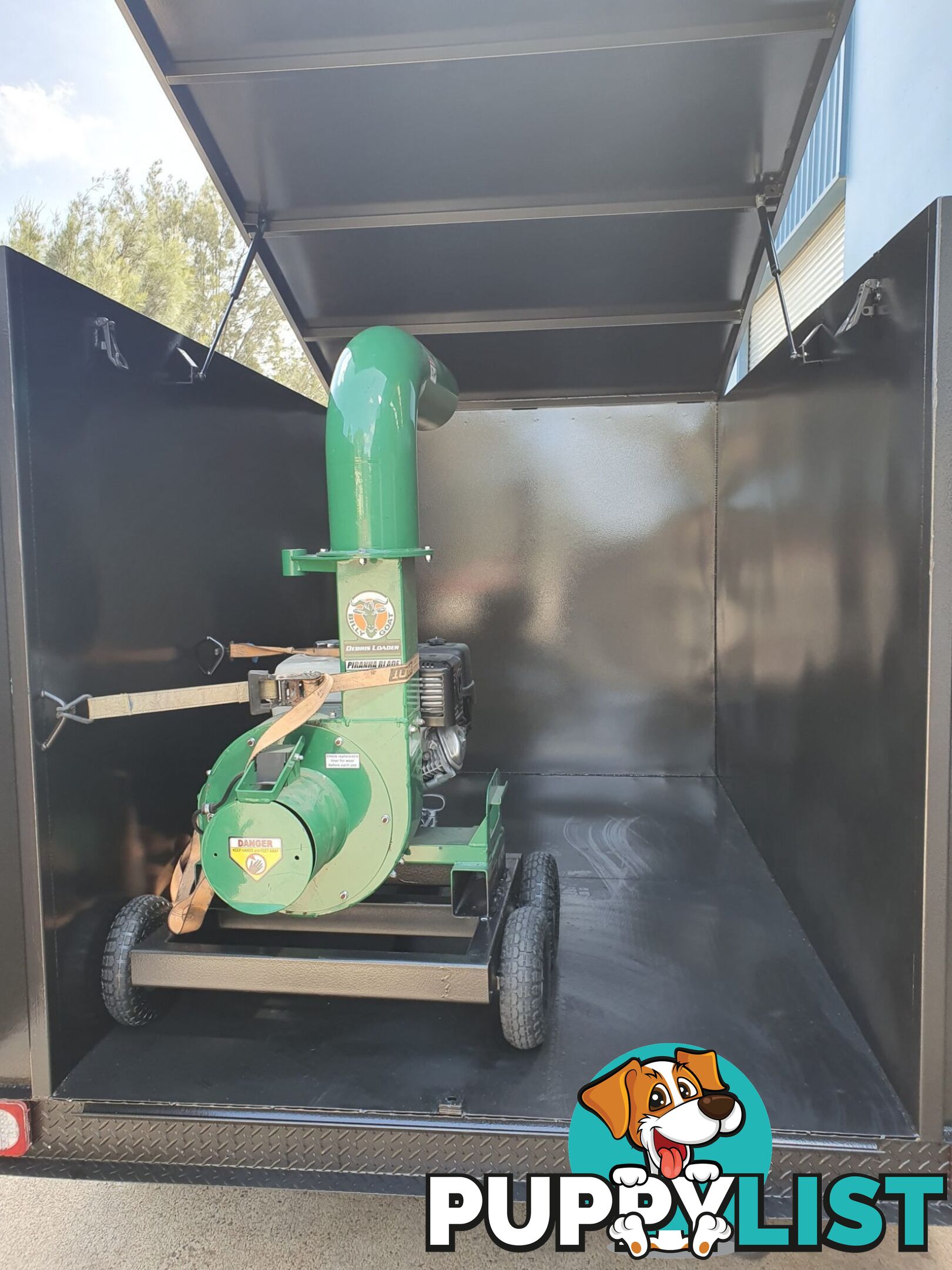 CUSTOM MOWER TRAILERS
