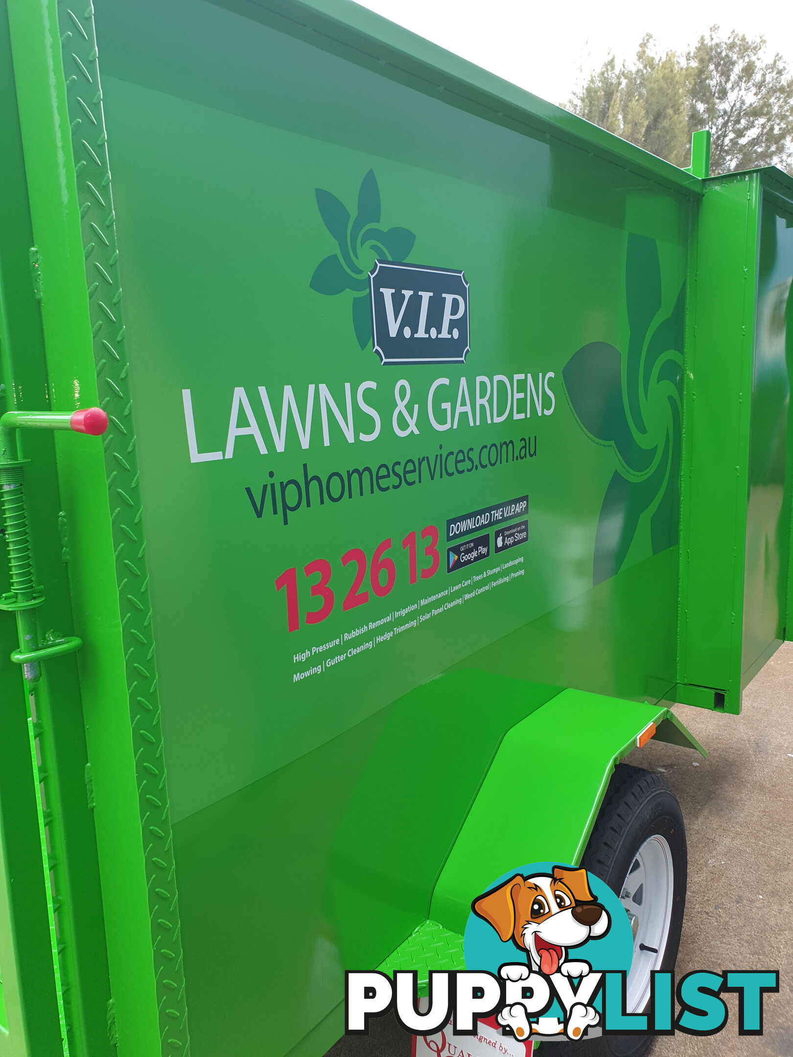 CUSTOM MOWER TRAILERS
