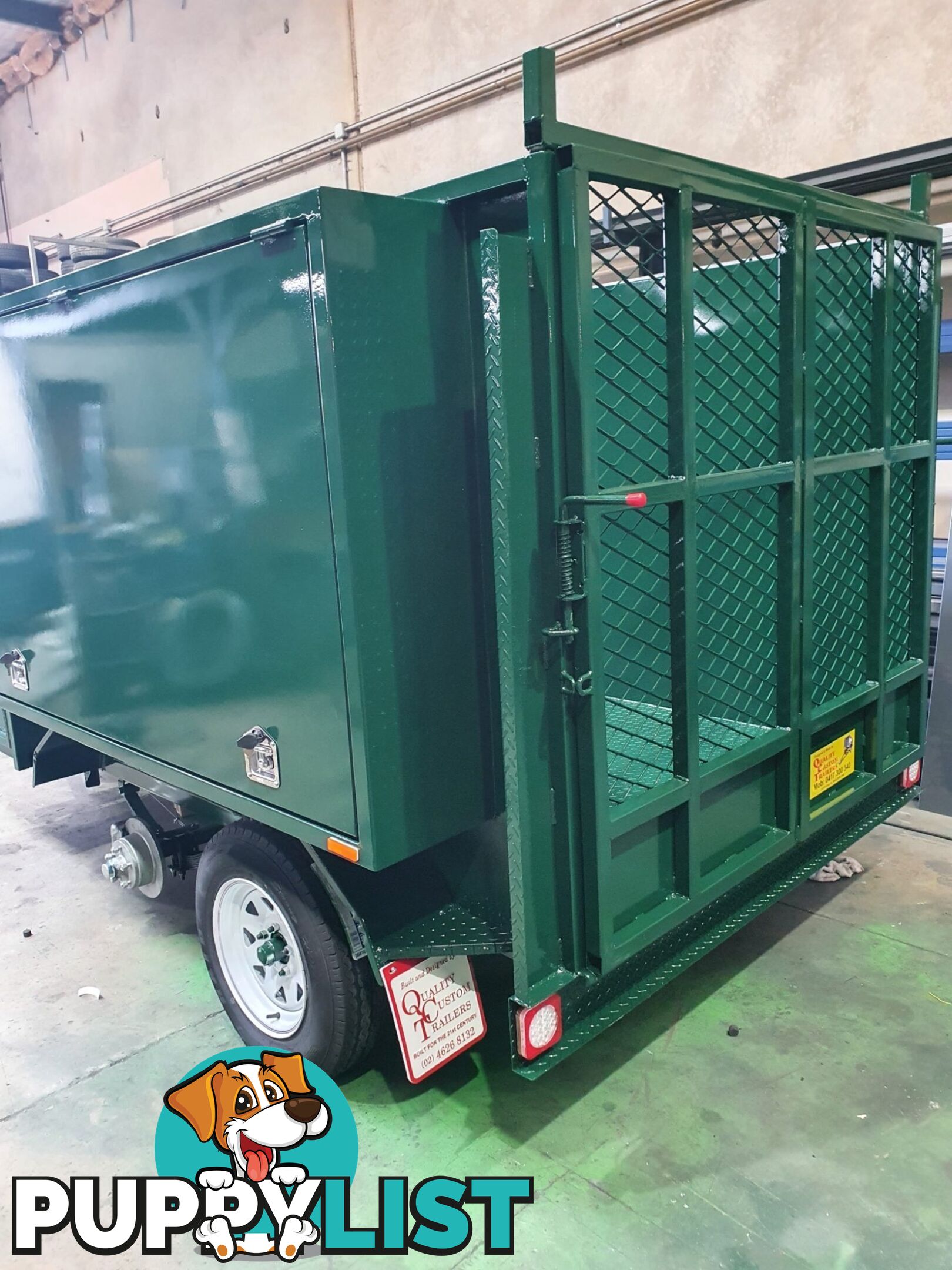 CUSTOM MOWER TRAILERS