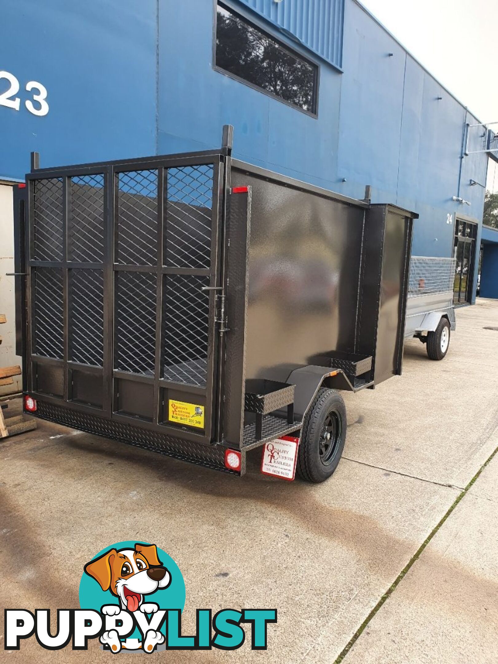 CUSTOM MOWER TRAILERS