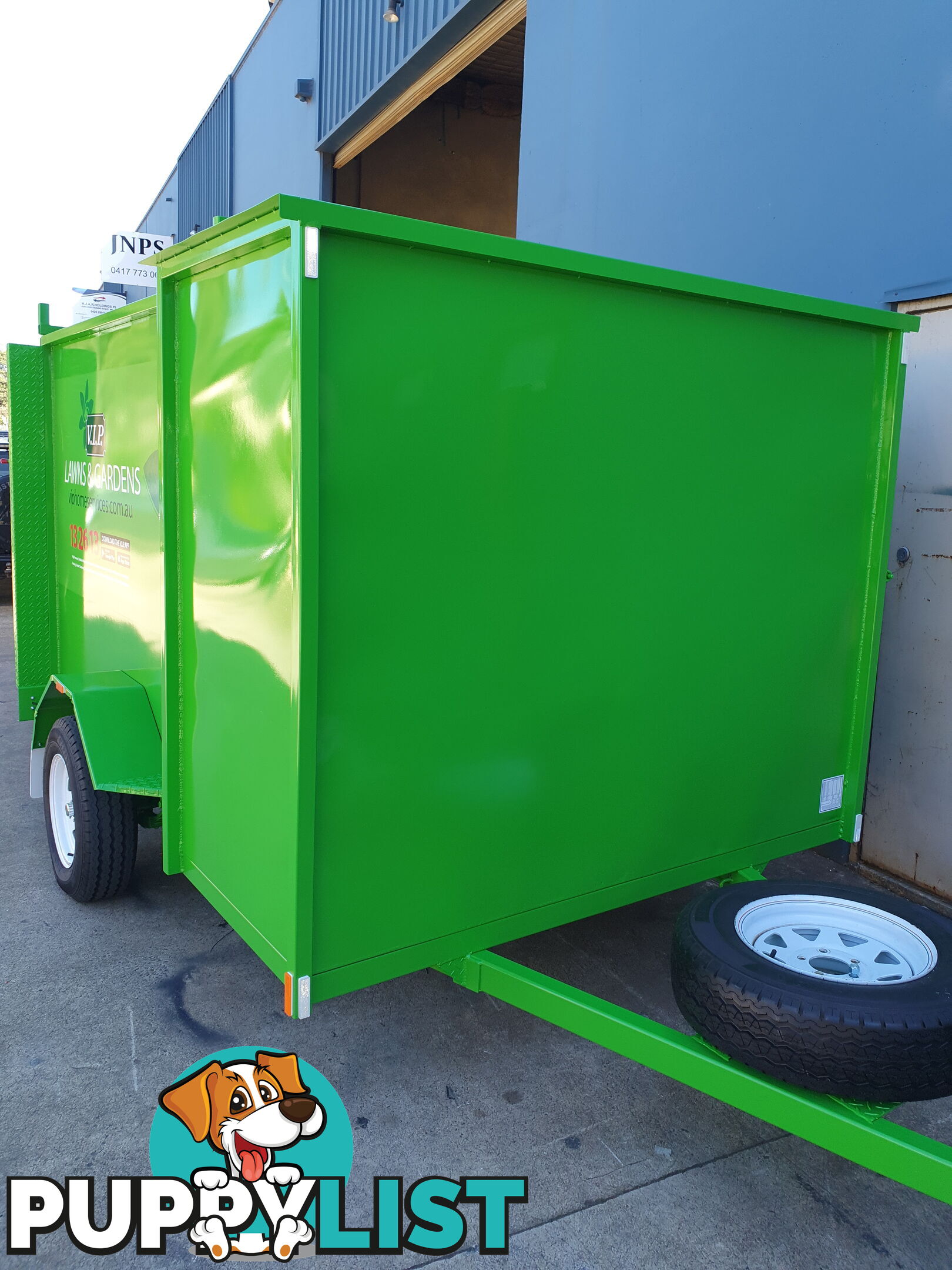 CUSTOM MOWER TRAILERS