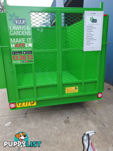 CUSTOM MOWER TRAILERS