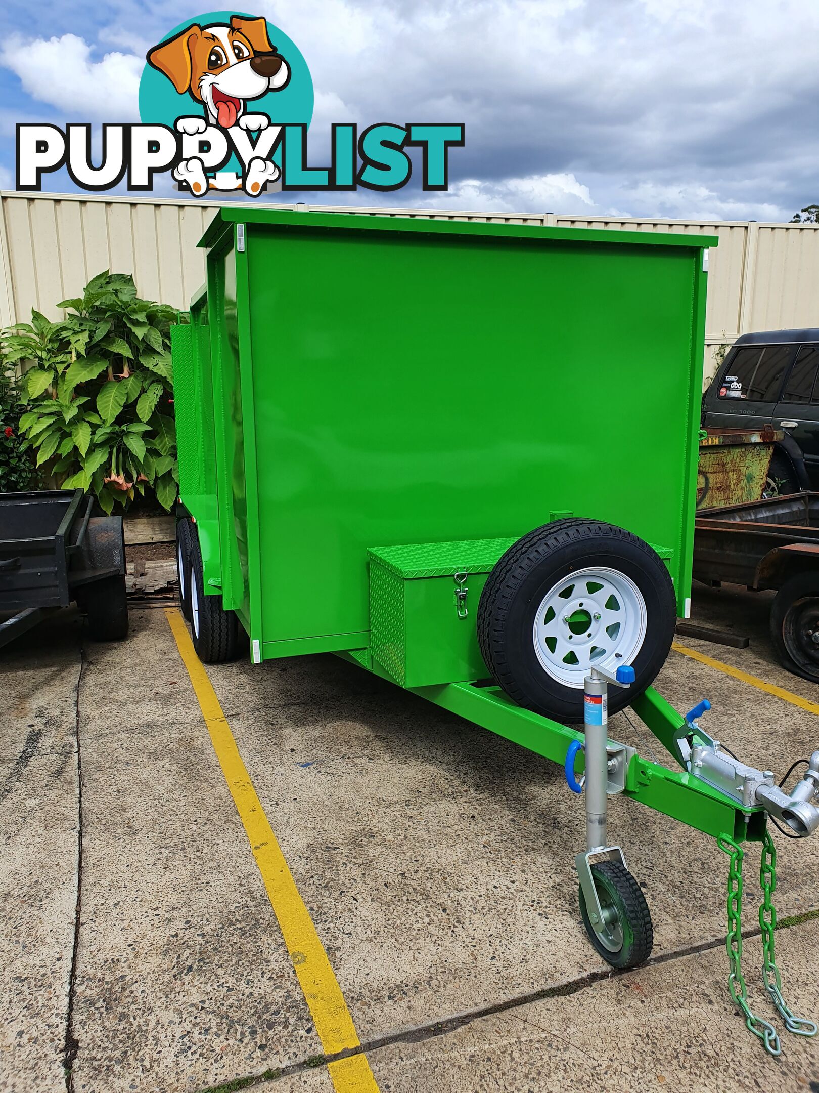 CUSTOM MOWER TRAILERS