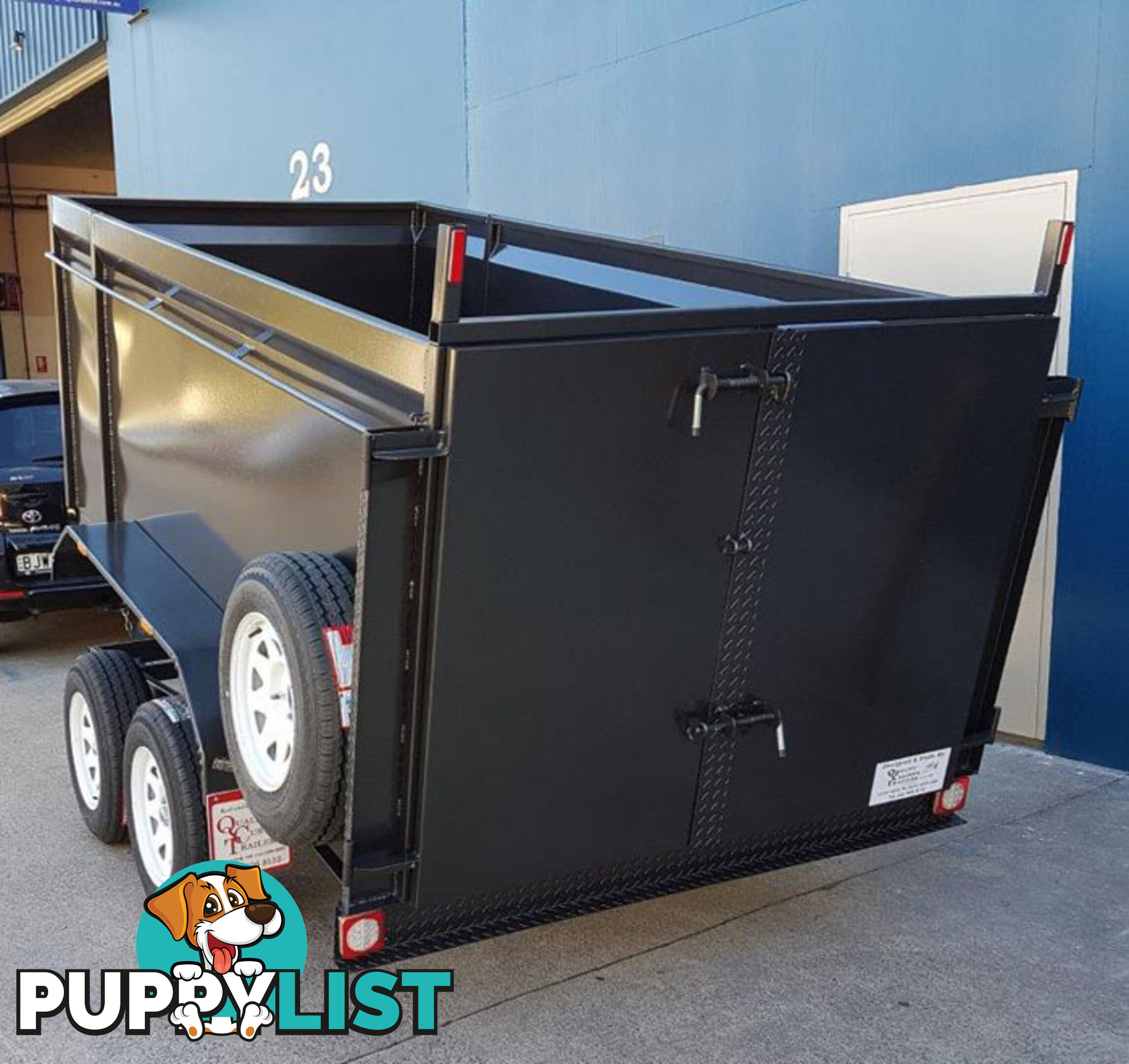 CUSTOM HYDRAULIC TIPPER TRAILERS