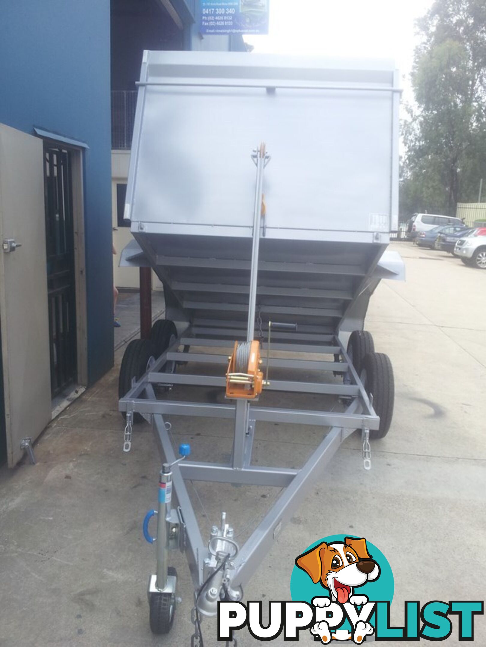 CUSTOM HYDRAULIC TIPPER TRAILERS