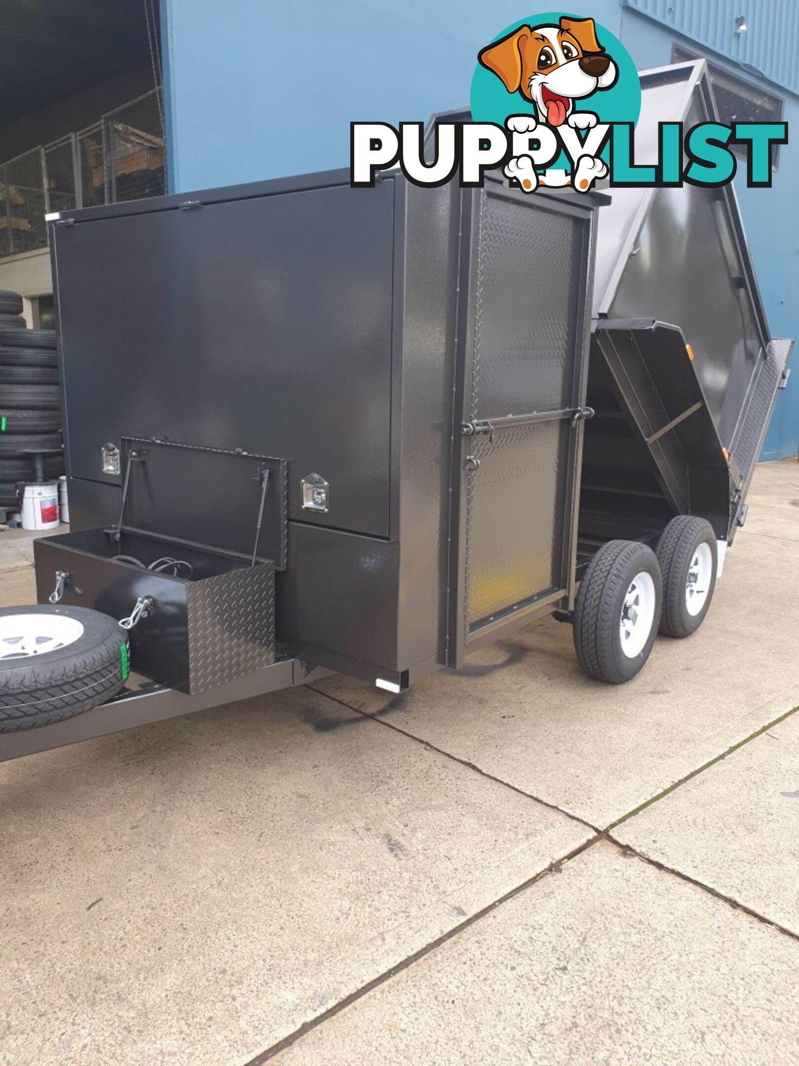 CUSTOM HYDRAULIC TIPPER TRAILERS
