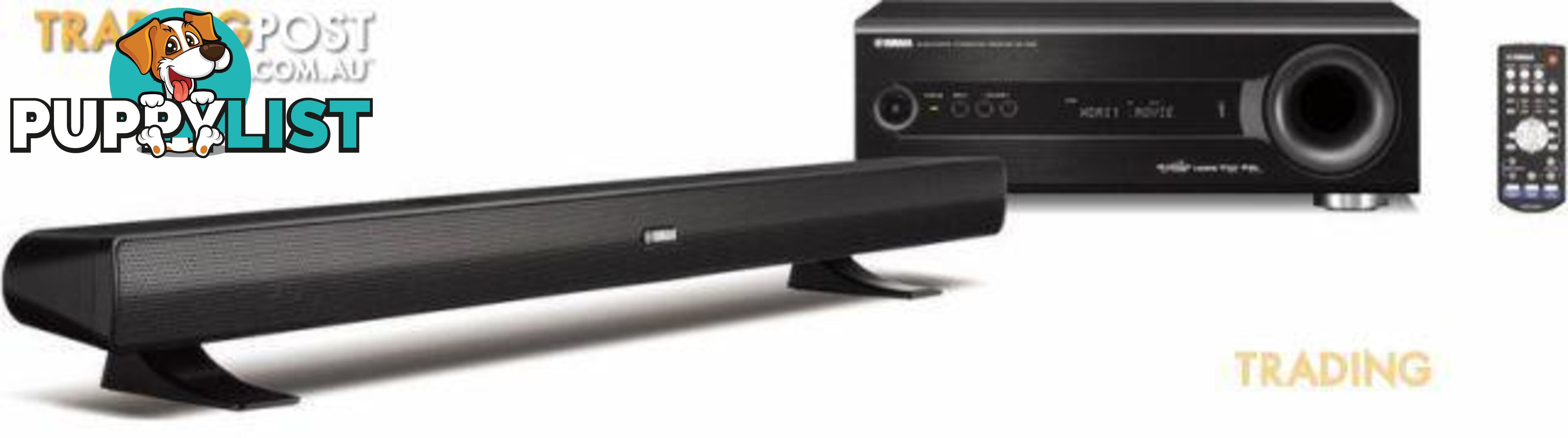 Yamaha YHT-S400 Sound Bar inc sub/control box clearance, s/hand