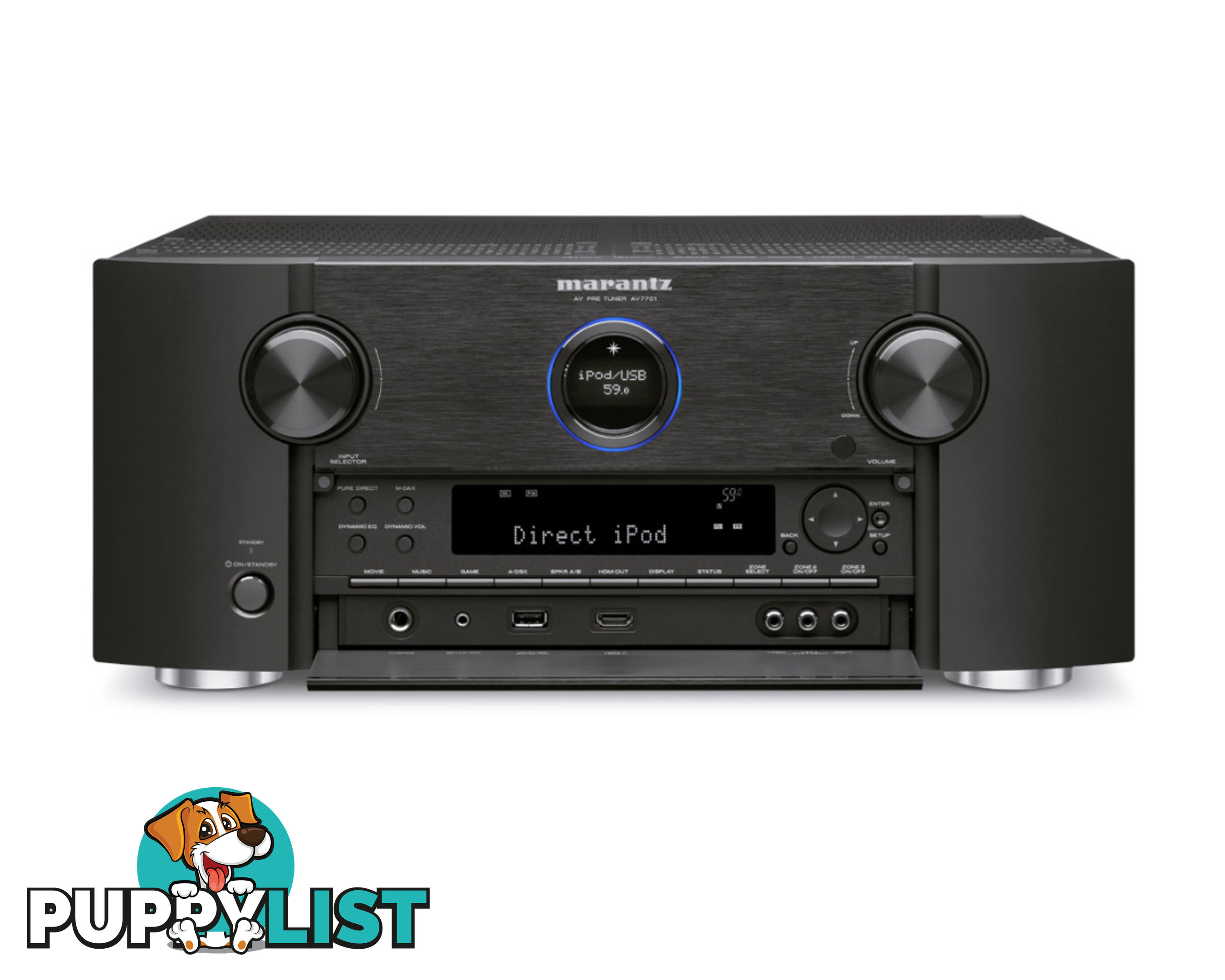 Marantz AV-7701 Hi-Def AV Preamplifier. RRP less 40%