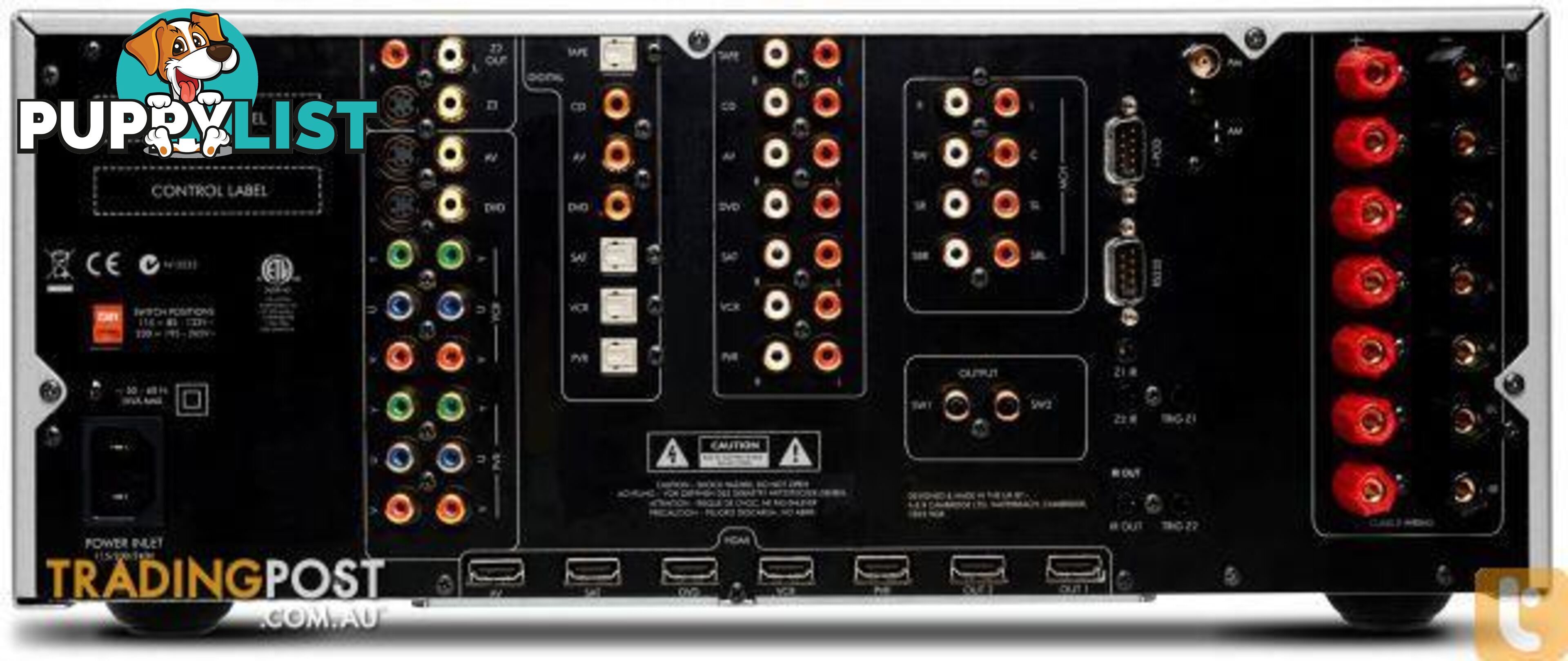 Arcam AVR500 AV Receiver, secondhand @ 50% off RRP