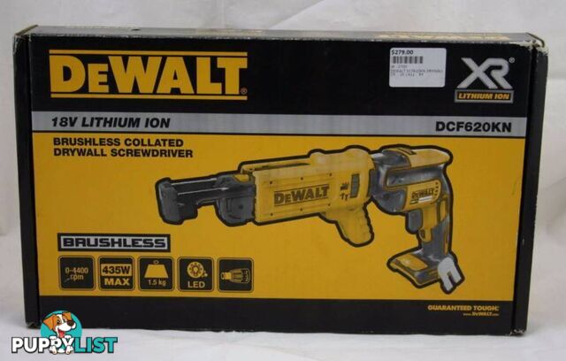 DeWalt 18V Li-ion Brushless Collated Drywall Screwdriver