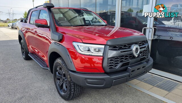 2024 GWM CANNON AUTO UTE  XSR 4X4 2.0L T/D 8SPD UTE