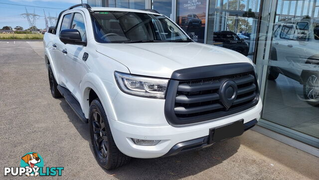 2024 GWM CANNON AUTO UTE  VANTA 4X4 2.0L T/D 8SPD UTE