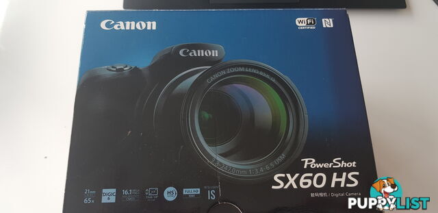 Like New Canon PowerShot SX60 Camera Filmmaker