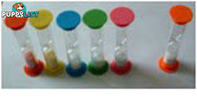 Sand Timer 6pcs Set (approx. 30sec to 5min) - SE40610.900600