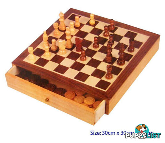 Chess & Checkers with 2 Draws - AETL1079