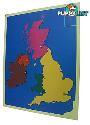 Puzzle Map Of UK - GE020