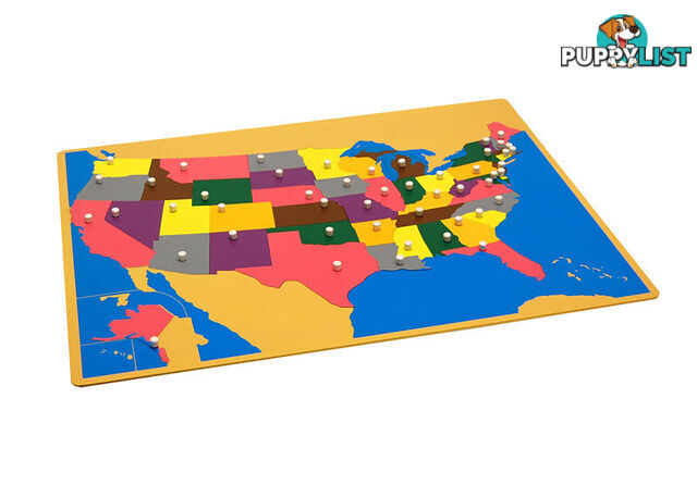 Puzzle Map Of USA - GE010