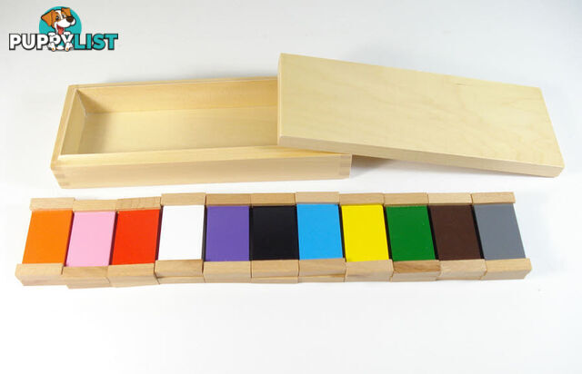 Second Box of Colour Tablets - Wooden Holders - SE011-W