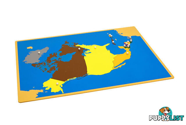 Puzzle Map Of North America - GE005