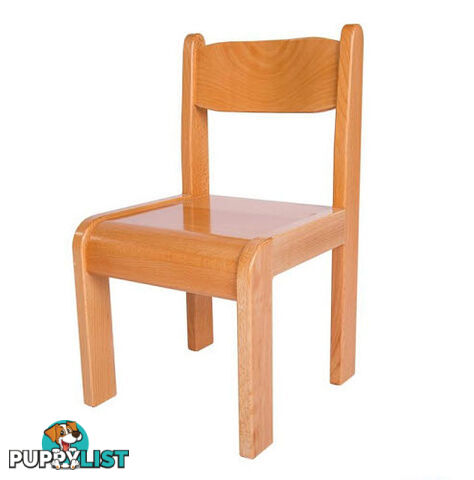 Chair Solid Beech Wood Natural Finish 2-5 - FT0201