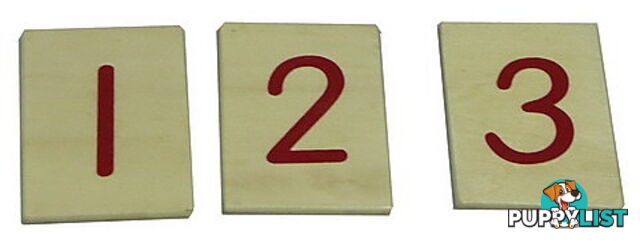 Printed Numbers for the Number Rods - MA001-2.300200